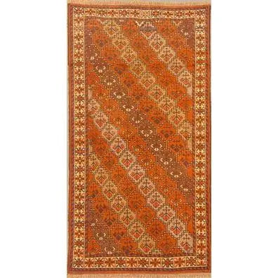 One Of The Kind Persian Shiraz Rug 6'9" x 3'5"